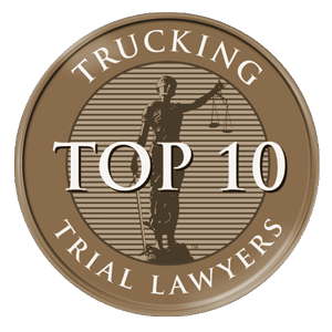 Trucking top 10 trial lawyers award