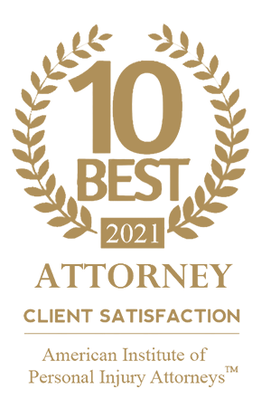 American Institute of Personal Injury Attorneys 10 Best of 2021